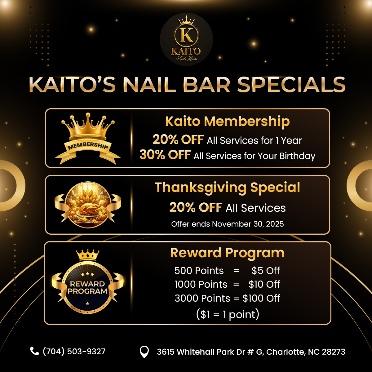 Kaito Membership - 20% OFF All Services